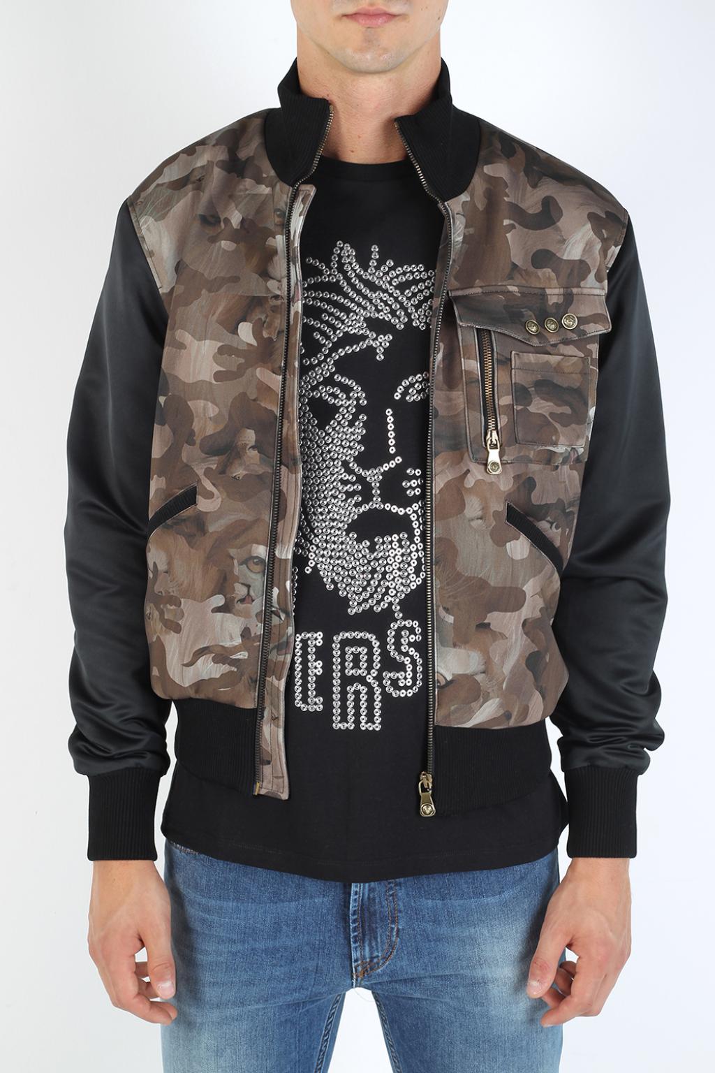 Versace deals camo jacket